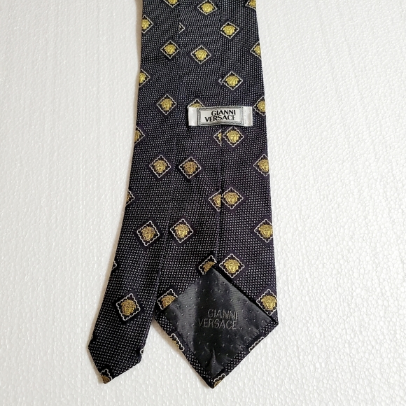 Vintage Gianni Versace Mens Tie - Picture 2 of 12